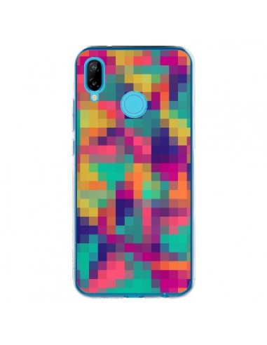 Coque Huawei P20 Lite Exotic Mosaic Pixels Azteque - Eleaxart