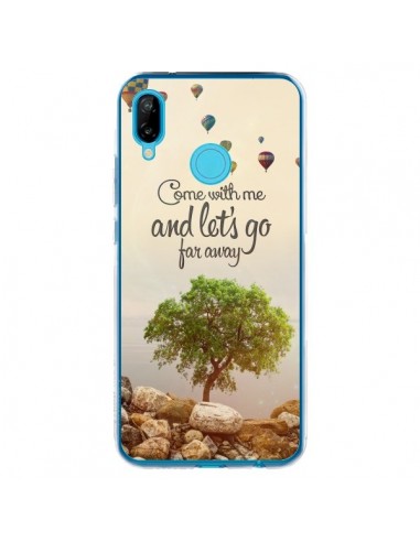 Coque Huawei P20 Lite Let's Go Far Away Ballons - Eleaxart