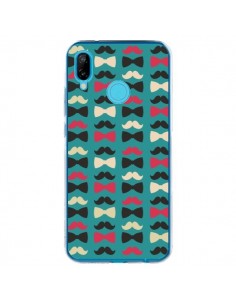 Coque Huawei P20 Lite Hipster Moustache Noeud Papillon -...