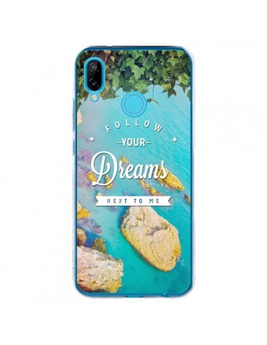 Coque Huawei P20 Lite Follow your dreams Suis tes rêves Islands - Eleaxart