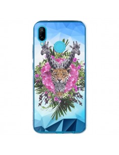 Coque Huawei P20 Lite Girafes Lion Tigre Jungle - Eleaxart