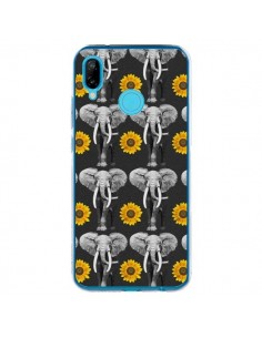 Coque Huawei P20 Lite Elephant Tournesol - Eleaxart
