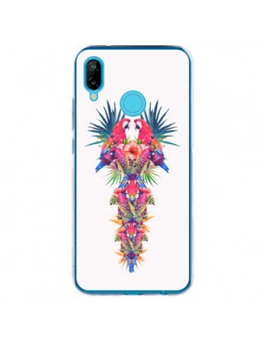 Coque Huawei P20 Lite Parrot Kingdom Royaume Perroquet - Eleaxart