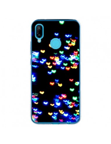 Coque Huawei P20 Lite Heart Coeurs Muticolores -  Léa Clément