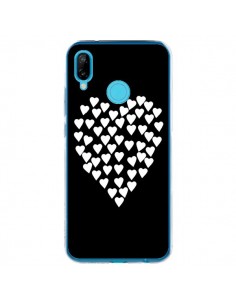 Coque Huawei P20 Lite Coeur en coeurs blancs - Project M