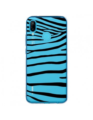 Coque Huawei P20 Lite Zebre Zebra Noir Transparente - Project M