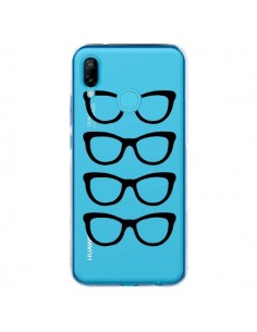 Coque Huawei P20 Lite Sunglasses Lunettes Soleil Noir...
