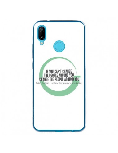 Coque Huawei P20 Lite Peter Shankman, Changing People - Shop Gasoline