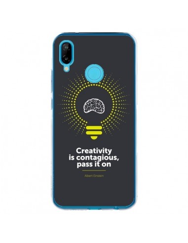 Coque Huawei P20 Lite Creativity is contagious, Einstein - Shop Gasoline