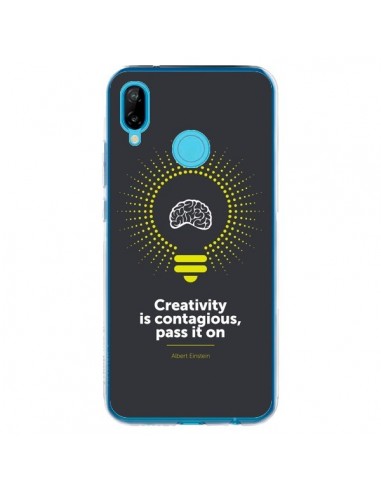 Coque Huawei P20 Lite Creativity is contagious, Einstein - Shop Gasoline