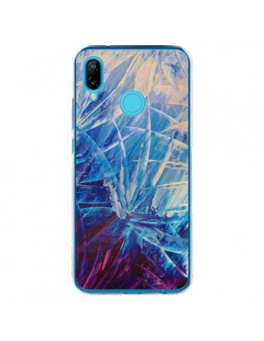 Coque Huawei P20 Lite Fleurs Violettes françaises - Ebi Emporium