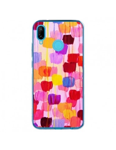 Coque Huawei P20 Lite Pois Roses Dottie - Ebi Emporium