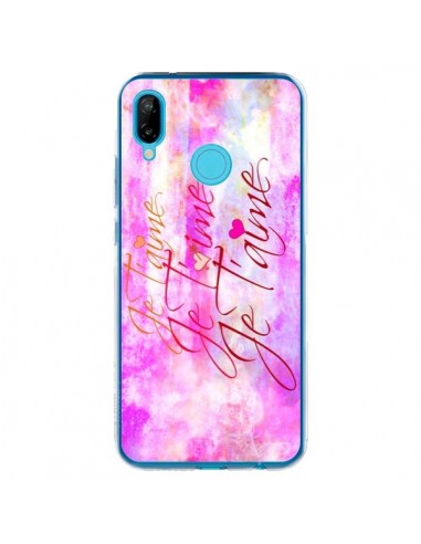 Coque Huawei P20 Lite Je t'aime I Love You - Ebi Emporium