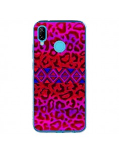 Coque Huawei P20 Lite Tribal Leopard Rouge - Ebi Emporium