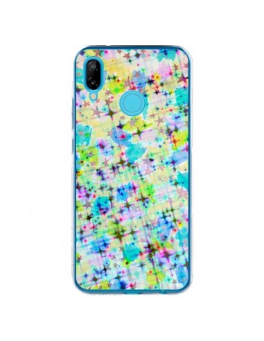 Coque Huawei P20 Lite Stars Etoiles Bleues - Ebi Emporium
