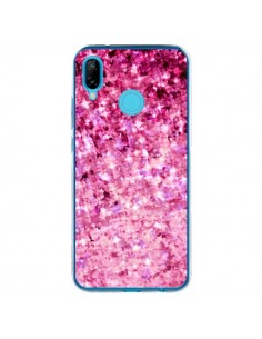 Coque Huawei P20 Lite Romance Me Paillettes Roses - Ebi...