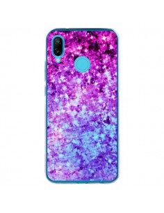 Coque Huawei P20 Lite Radiant Orchid Galaxy Paillettes -...
