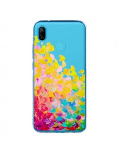 Coque Huawei P20 Lite Creation in Color Jaune Yellow...