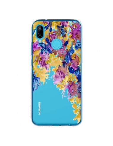 Coque Huawei P20 Lite Cascade Florale Transparente - Ebi Emporium