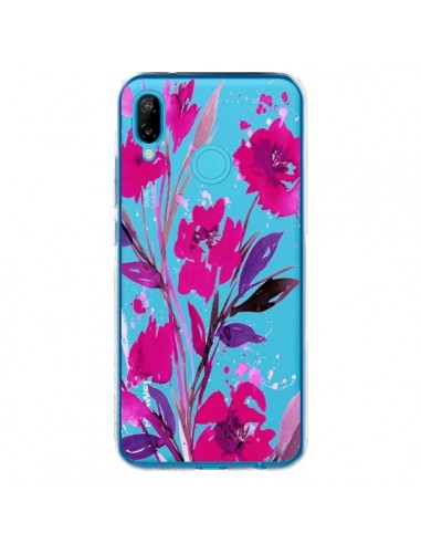 Coque Huawei P20 Lite Roses Fleur Flower Transparente - Ebi Emporium