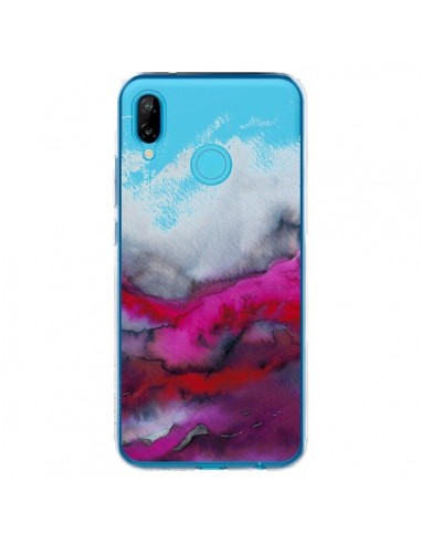 Coque Huawei P20 Lite Winter Waves Vagues Hiver Transparente - Ebi Emporium