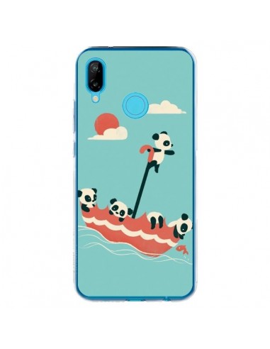 Coque Huawei P20 Lite Parapluie Flottant Panda - Jay Fleck