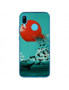 Coque Huawei P20 Lite Soleil Oiseaux Mer - Jay Fleck