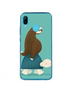 Coque Huawei P20 Lite Tortue Taxi Singe Slow Ride - Jay...