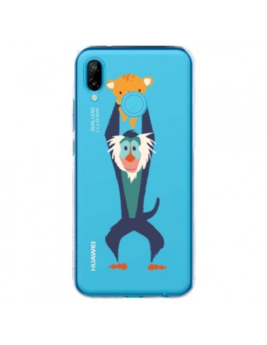 Coque Huawei P20 Lite Futur Roi Lion King Rafiki Transparente - Jay Fleck