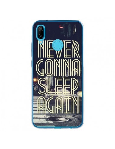 Coque Huawei P20 Lite Never Gonna Sleep New York City - Javier Martinez