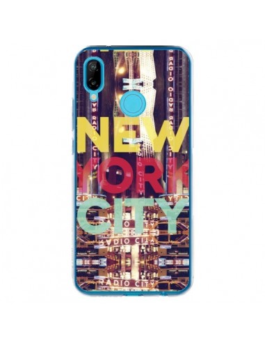 Coque Huawei P20 Lite New York City Buildings - Javier Martinez