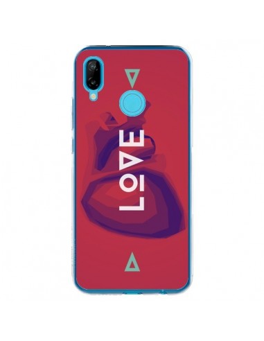 Coque Huawei P20 Lite Love Coeur Triangle Amour - Javier Martinez