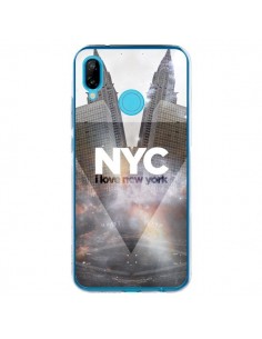 Coque Huawei P20 Lite I Love New York City Gris - Javier...