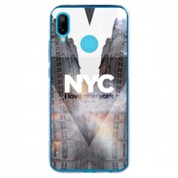 Coque Huawei P20 Lite I Love New York City Orange -...