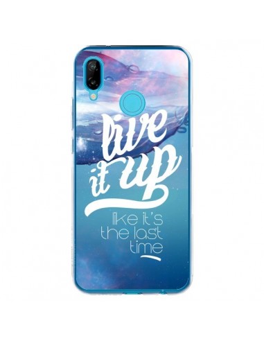 Coque Huawei P20 Lite Last Time Bleu - Javier Martinez
