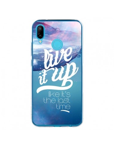 Coque Huawei P20 Lite Last Time Bleu - Javier Martinez