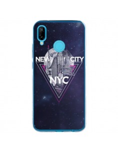Coque Huawei P20 Lite New York City Triangle Rose -...
