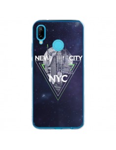 Coque Huawei P20 Lite New York City Triangle Vert -...