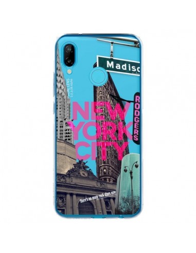 Coque Huawei P20 Lite New Yorck City NYC Transparente - Javier Martinez