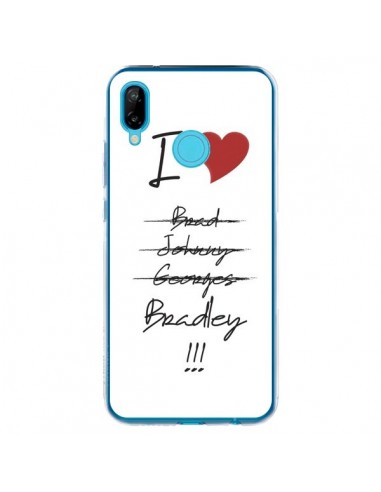 Coque Huawei P20 Lite I love Bradley Coeur Amour - Julien Martinez