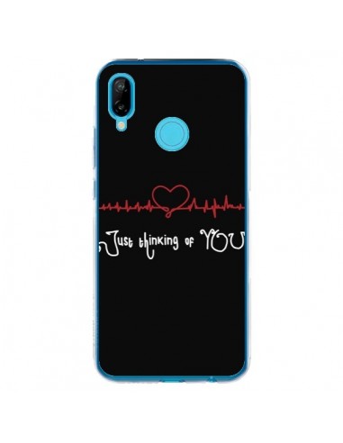 Coque Huawei P20 Lite Just Thinking of You Coeur Love Amour - Julien Martinez