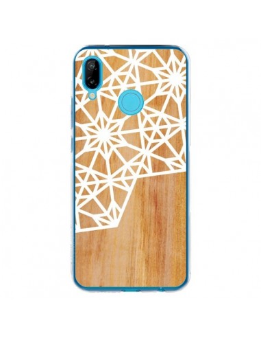 Coque Huawei P20 Lite Frozen Stars Etoile Bois Azteque Aztec Tribal - Jenny Mhairi