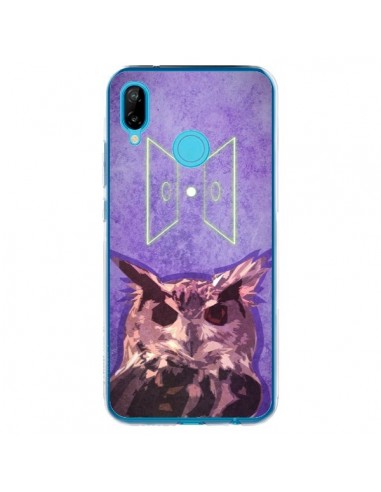 Coque Huawei P20 Lite Chouette Owl Spirit - Jonathan Perez