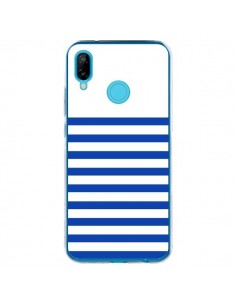Coque Huawei P20 Lite Mariniere Bleu - Jonathan Perez
