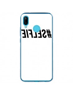 Coque Huawei P20 Lite Hashtag Selfie Noir Inversé -...