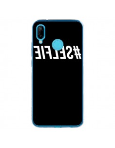 Coque Huawei P20 Lite Hashtag Selfie Blanc Inversé -...