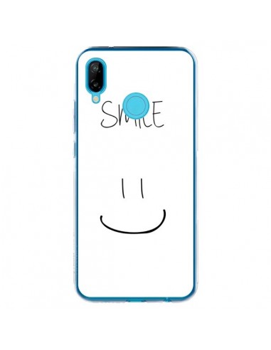 Coque Huawei P20 Lite Smile Souriez en Blanc - Jonathan Perez