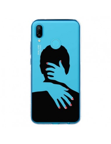 Coque Huawei P20 Lite Calin Hug Mignon Amour Love Cute Transparente - Dricia Do