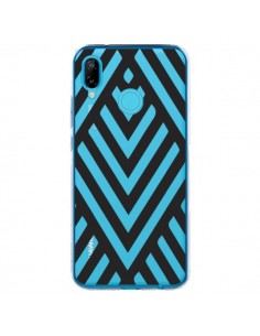 Coque Huawei P20 Lite Geometric Azteque Noir Transparente...