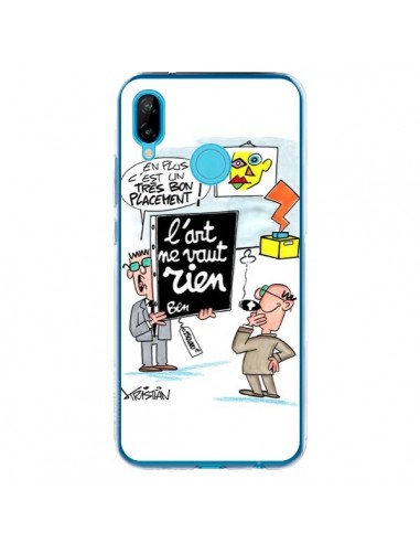 Coque Huawei P20 Lite L'art ne vaut rien - Kristian